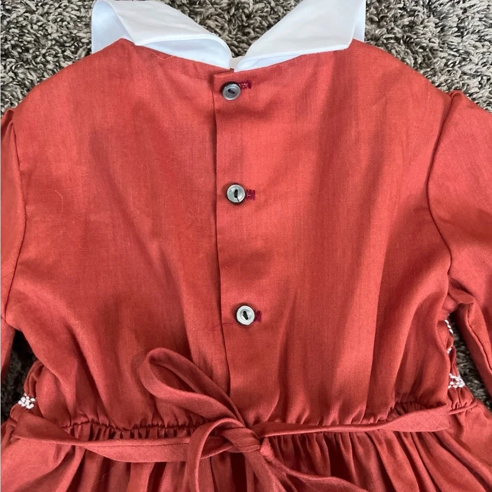 VINTAGE Disney Winnie The Pooh Sears Roebuck & Co Dress Smocked 70s Size 4T
